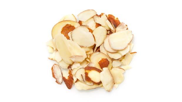image:imageYupik Sliced California Almonds with Skins 22 lb Unblanched GlutenFree Kosher Raw Good Source of Protein Fiber Iron amp Calcium Low in Carb Pack of 122 Pound Pack of 1