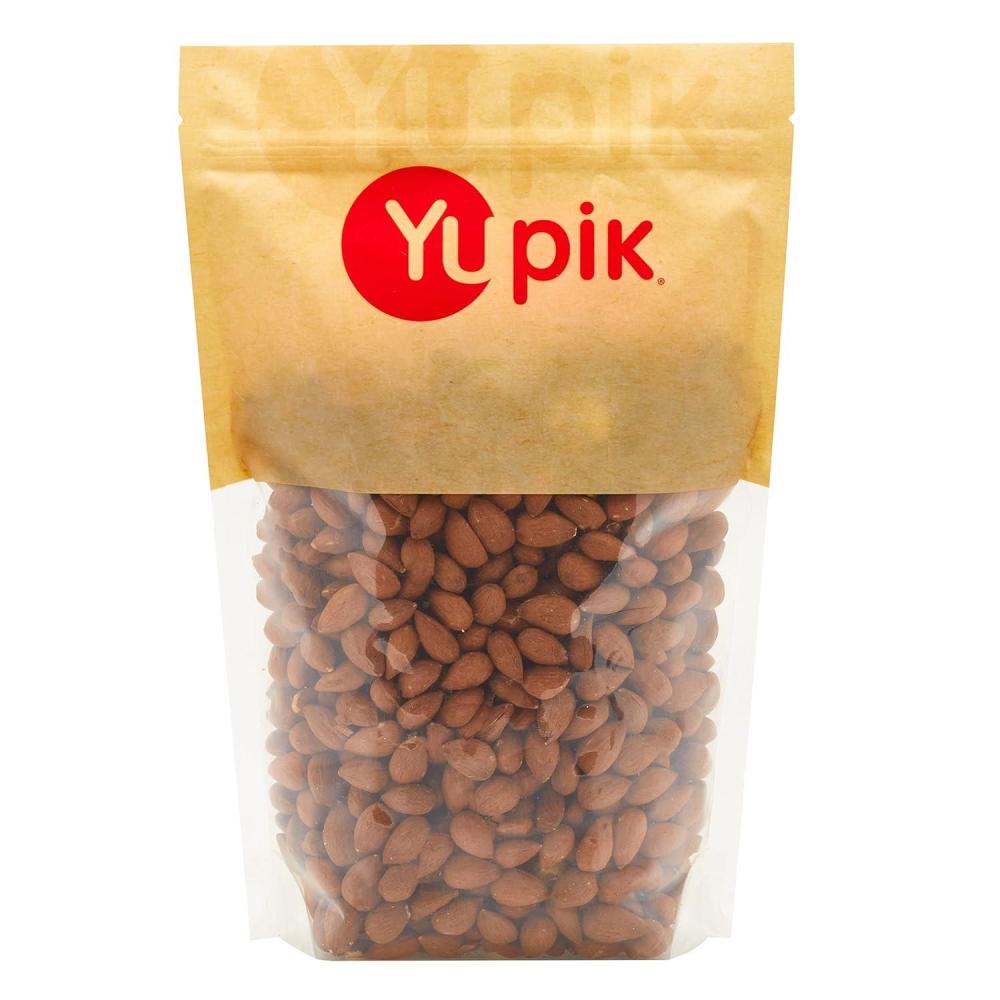 image:imageYupik Dry Roasted Almonds 22 lb 352 oz GlutenFree Vegan Kosher Whole Nuts Lightly Roasted OilFree Unsalted Crunchy Almonds Healthy Snacks22 lb