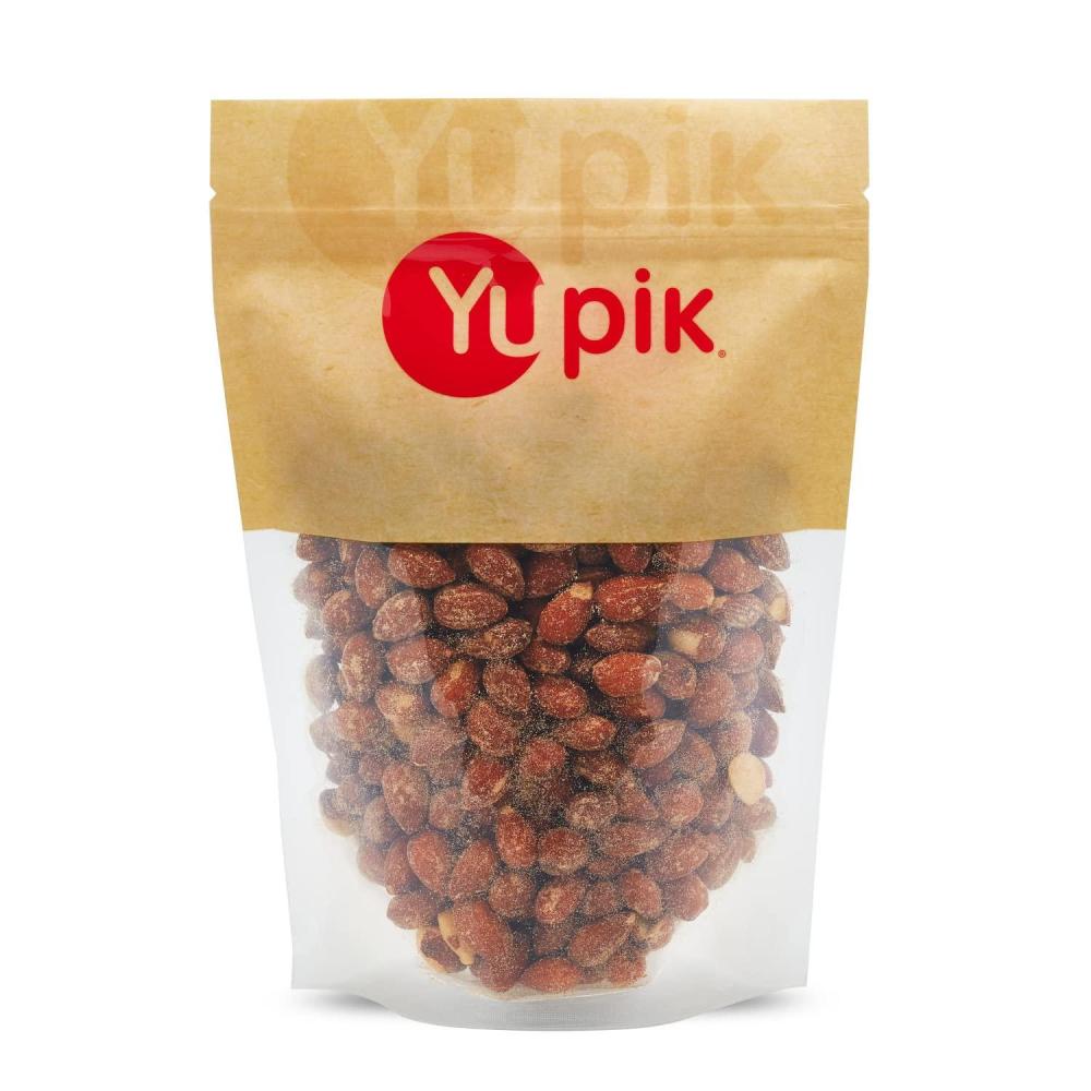 image:imageYupik Lemon Pepper Almonds 1 lb 16 oz Vegan NonGMO Kosher Roasted Almonds Crunchy Whole Nuts Seasoned with Lemon Juice Lemon Peel amp Black Pepper Zesty Source of Fiber Savory Snacks1 lb Pack of 1