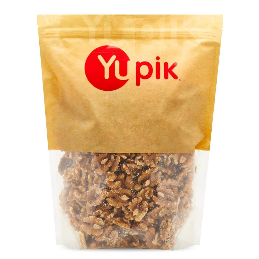 image:imageYupik Raw California Walnuts Halves 22 lb 352 oz Kosher GlutenFree Vegan Crunchy Nuts Unsalted Unroasted Source of Omegas Healthy Snacks Ideal for Baking amp Cooking22 Pound Pack of 6