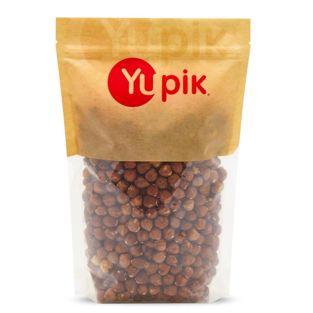 image:imageYupik Raw Hazelnuts 22 lb 352 oz GlutenFree Kosher Filberts Whole Nuts With Skin Unsalted Unroasted OilFree Source of Fiber amp Iron Healthy Snacks Ideal for Baking amp CookingRaw Shelled