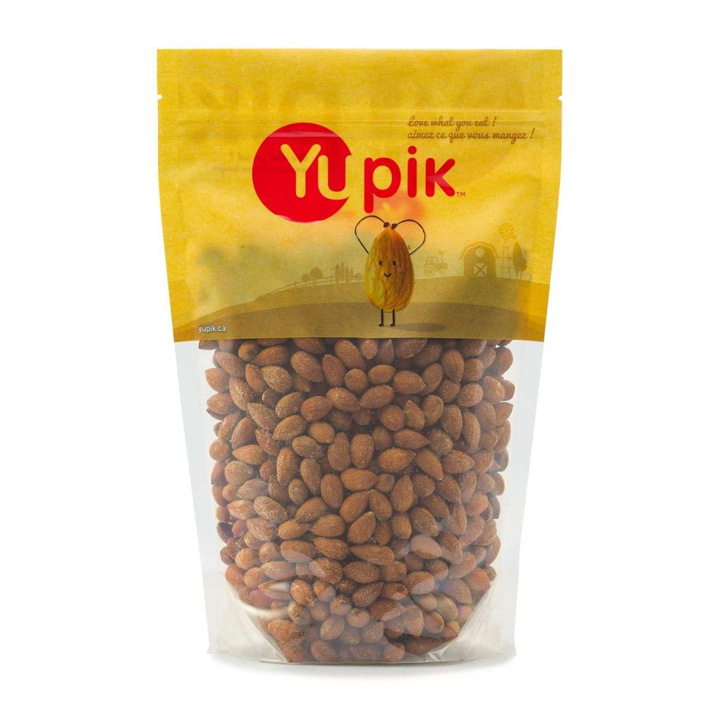 image:imageYupik Roasted Salted Almonds 22 lb 352 oz GlutenFree Kosher Crunchy Savory Snacks Roasted Almonds with Sea Salt Protein Nuts22 Pound Pack of 6