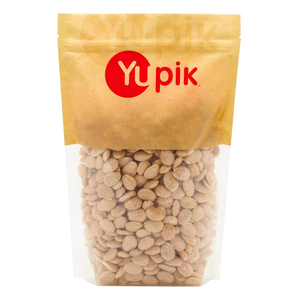 image:imageYupik Roasted Sea Salted Marcona Almonds 22 lb 352 oz GlutenFree Vegan Kosher Whole Nuts Salted Skinless Blanched Seasoned Nuts with Sea Salt High in Fiber Savory Snacksmarcona