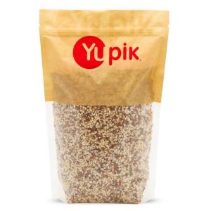Yupik Blanched Diced Almonds, 2.2 lb (35.2 oz), Kosher, Unsalted, Skinless, Oil-Free, Chopped Nuts, Crunchy Snacks, Source of Fiber, Nut Topping & Inclusion, Ideal for Baking & Cooking(2.2 Pound (Pack of 1))