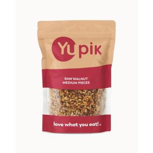Yupik Raw California Walnuts, Medium Pieces, 2.2 lb (35.2 oz), Kosher, Gluten-Free, Vegan, Chopped Nuts, Unsalted, Unroasted, Source of Omegas, Healthy Snacks, Ideal for Baking & Cooking(2.2000000000000002 Pound (Pack of 1))