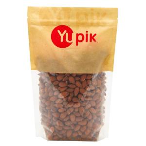 Yupik Roasted Unsalted Almonds, 2.2 lb (35.2 oz), Gluten-free, Kosher, Vegan, Whole Nuts, No Added Salt, Lightly Roasted, Crunchy, Source of Fiber, Healthy Snacks(2.2 lb (Pack of 6))