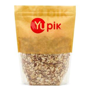 Yupik Sliced California Almonds with Skins, 2.2 lb, Unblanched, Gluten-Free, Kosher, Raw, Good Source of Protein, Fiber, Iron & Calcium, Low in Carb, Pack of 1(2.2 Pound (Pack of 1))