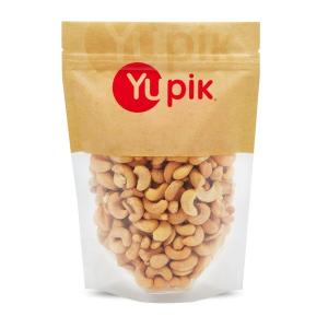Yupik Smoked Cashews, 1 lb (16 oz), Kosher, Crunchy Seasoned Nuts, Unique Smoky Flavor, Source of Protein & Iron, Savory Snacks, Perfect for Parties, BBQ, Game Night(1 lb (Pack of 6))
