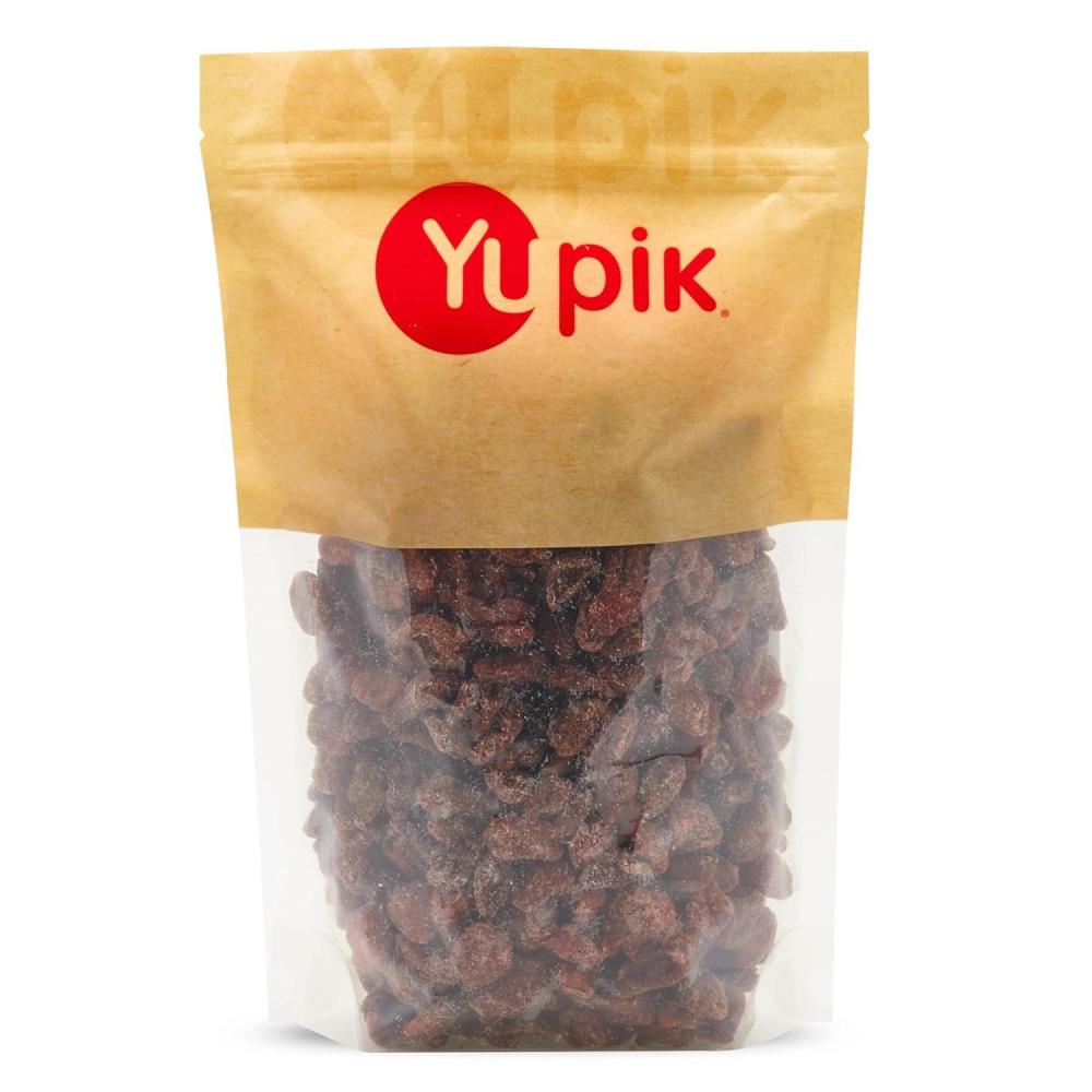 image:imageYupik Dried Strawberries 22 lb 352 oz Vegan Kosher Sweetened Dried Fruits Candied Whole Strawberries Chewy amp Tender Sweet Snacks Fruity Topping amp Inclusion Ideal for Baking22 Pound Pack of 1