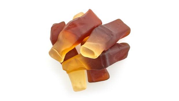 image:imageYupik Mini Gummy Worms 22 lb 352 oz GlutenFree DualColored Fruity Flavors Soft amp Chewy 2 Gummies Fun Treat Sweet Candy Delicious Snack Ideal for Gifting Holidays amp BakingCola Bottle
