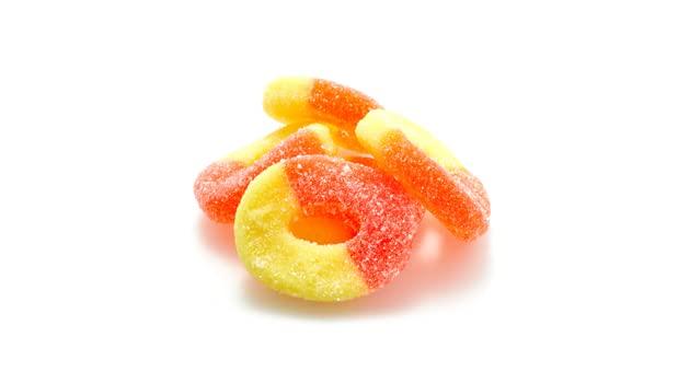 image:imageYupik Mini Gummy Worms 22 lb 352 oz GlutenFree DualColored Fruity Flavors Soft amp Chewy 2 Gummies Fun Treat Sweet Candy Delicious Snack Ideal for Gifting Holidays amp BakingSour Peach