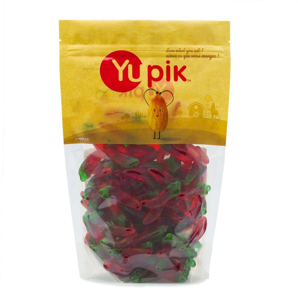 image:imageYupik Gummy Red Peppers 22 lb 352 oz GlutenFree Cherry Flavored Soft amp Chewy Colorful Gummies Fun Treat Sweet Candy Delicious Snack Ideal for Gifting Holidays amp Decorating22 Pound Pack of 6