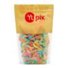 Yupik Sour Gummy Neon Worms, 2.2 lb (35.2 oz), Gluten-Free, Sweet & Sour, Fruity Flavors, Sugary Coating, Chewy Small Gummies, Fun Treat, Sweet Candy, Delicious Snack, Ideal for Gifting, Holidays & Baking