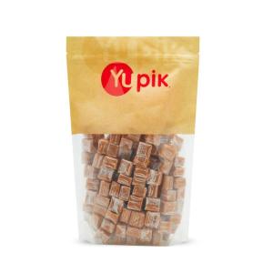 Yupik Creamy Caramels, 2.2 lb (35.2 oz), Gluten-Free, Individually Wrapped, Semi-Soft Candies, Caramel & Vanilla Flavor, Sweet Candy, Delicious Snacks, Ideal for Gifting, Halloween & Holidays(2.2 Pound)