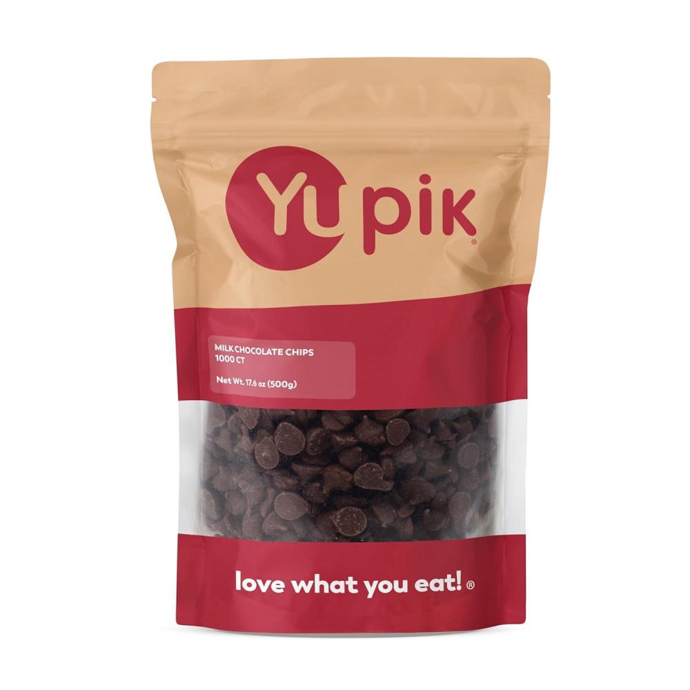 image:imageYupik Milk Chocolate Chips 1000ct 11 lb 176 oz Kosher Smooth amp Creamy Great for Baking Melting Cooking amp Topping