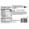 Yupik Mini Vanilla Cookies Covered in 60% Dark Chocolate, 1.1 lb (17.6 oz), Sweet & Crunchy Chocolate-Coated Vanilla Bites, Kosher, Ideal for Snacking & Dessert Toppings