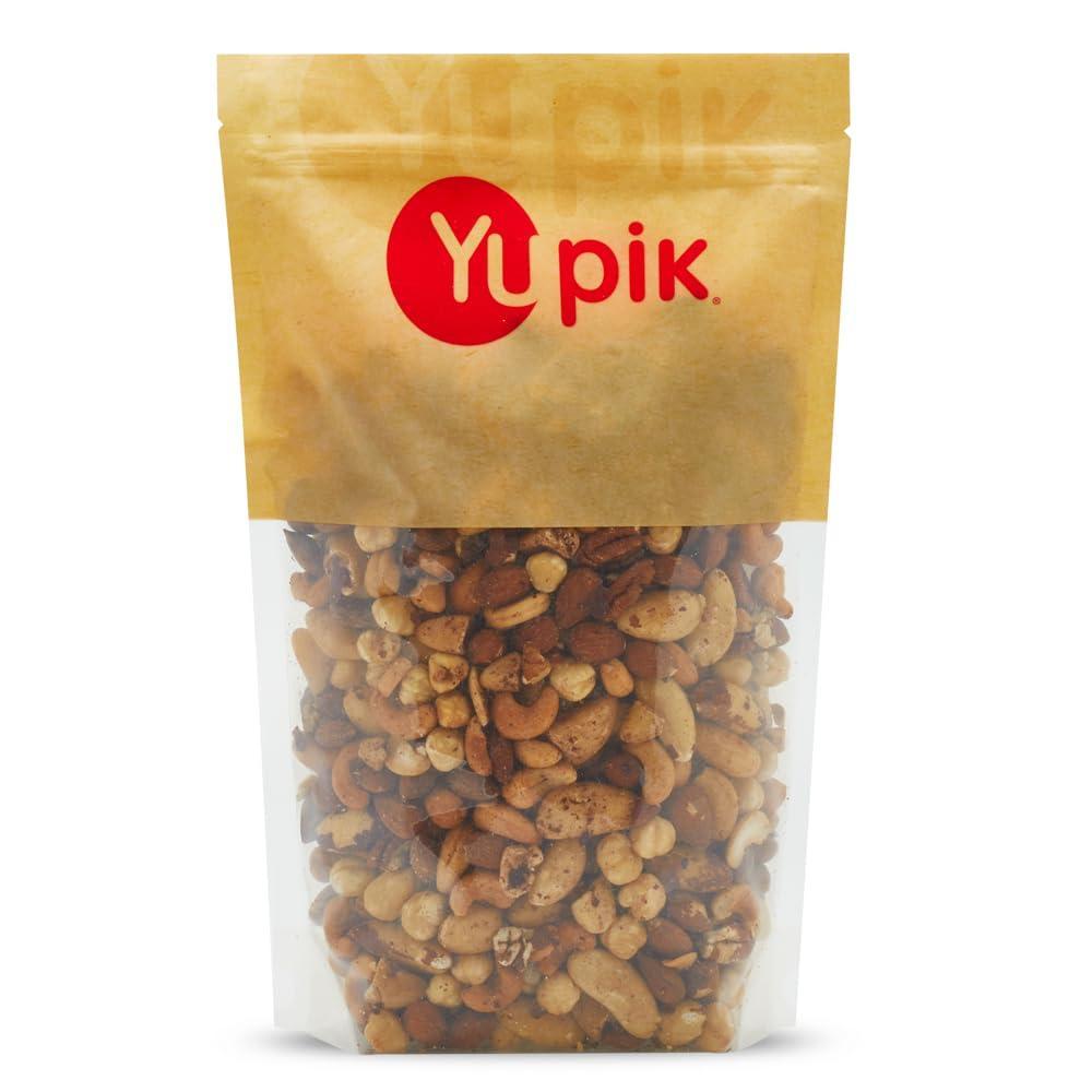 image:imageYupik Deluxe Roasted Unsalted Nut Mix 22 lb 352 oz Vegan Gluten Free Cholesterol Free Salt Free A Blend of Brazil Nuts Almonds Cashews Hazelnuts amp Pecans Healthy Snacks22 lb Pack Of 6