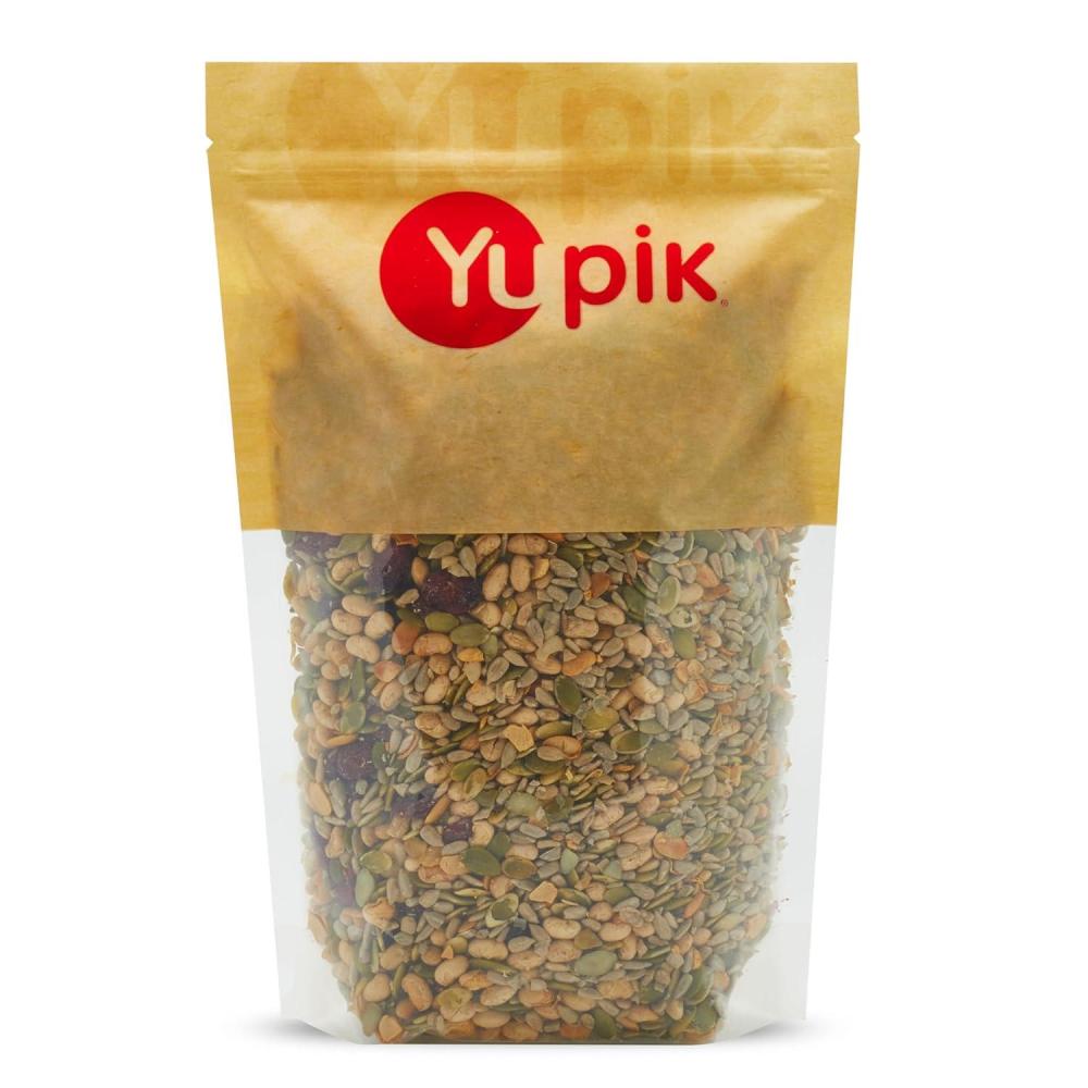 image:imageYupik Salad Topping Mix 22 lb 352 oz Kosher Vegan Blend of Pumpkin Seeds Sunflower Seeds Soy Beans amp Cranberries Good Source of Protein amp Fiber Sweet amp Salty Flavor352 Ounce Pack of 1