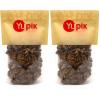 Yupik Cardamom Glazed Walnuts 16 oz (1 lb), In-House Roasted Walnuts with Sweet Cardamom, Coconut Sugar & Himalayan Pink Salt, Bold & Fragrant Snack for Baking & Entertaining(19.7 x 7.9 x 30.4 cm (Pack of 2))