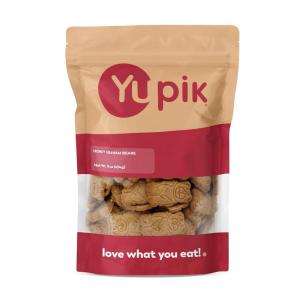 Yupik Honey Graham Bears, 1 lb (16 oz), Mini Cookies, Sweet Snacks, Crunchy Biscuits, With Real Honey, Teddy Bear Graham Crackers, Delicious Treat, Perfect for Snacking & Sharing(18.288 x 6.8072 x 30.099 cm)