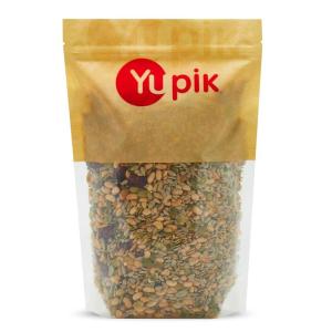 Yupik Salad Topping Mix, 2.2 lb (35.2 oz), Kosher, Vegan, Blend of Pumpkin Seeds, Sunflower Seeds, Soy Beans & Cranberries, Good Source of Protein & Fiber, Sweet & Salty Flavor(35.2 Ounce (Pack of 1))