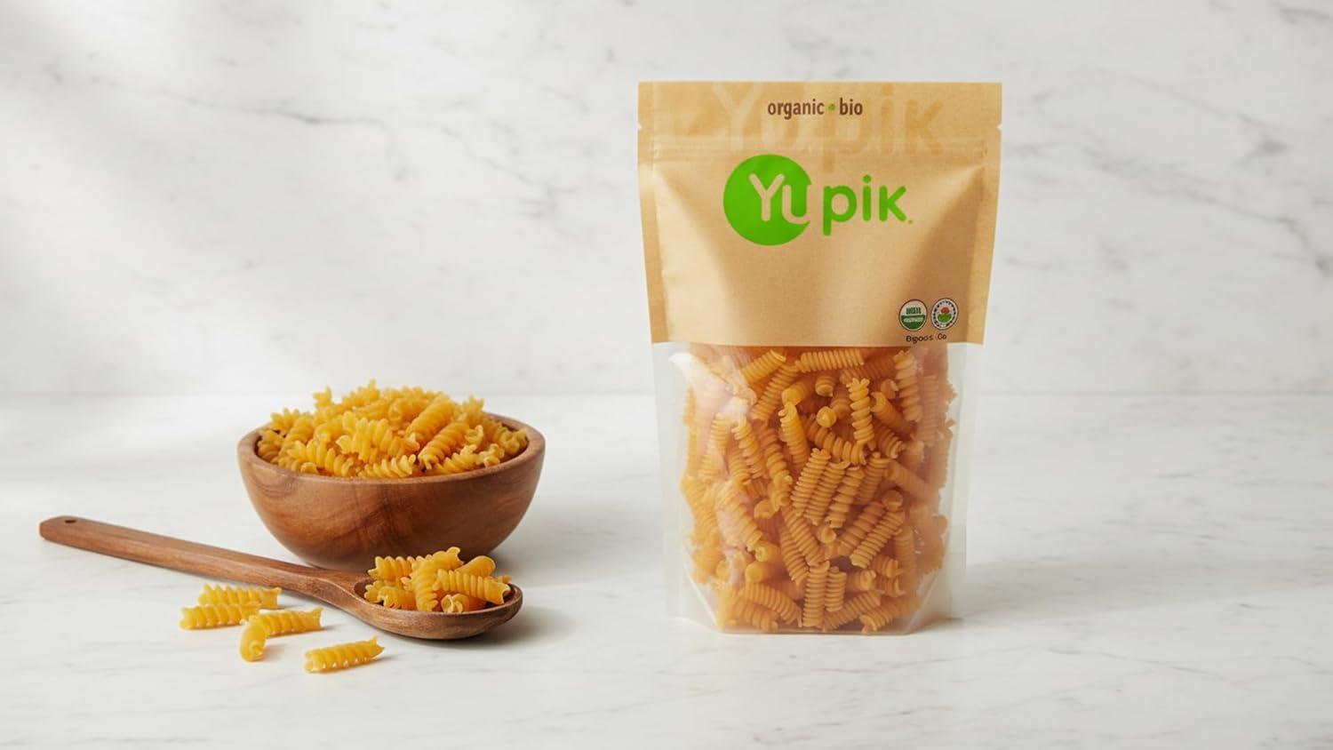 image:imageYupik Organic Fusilli Pasta 16 oz 1 lb GlutenFree EggFree NonGMO USDA Certified Made with Organic Corn amp Rice Flour Authentic Italian Taste