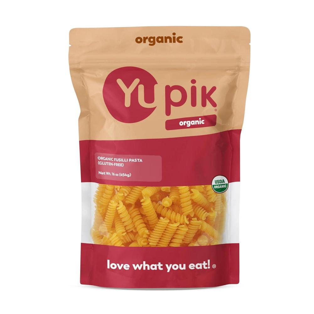 image:imageYupik Organic Fusilli Pasta 16 oz 1 lb GlutenFree EggFree NonGMO USDA Certified Made with Organic Corn amp Rice Flour Authentic Italian Taste
