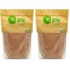 Yupik Organic Unsweetened Cocoa Powder, 2.2 lb (35.2 oz), Gluten-Free, GMO-Free, Vegan, Kosher, No Sugar Added, No Additives, Natural Powder, Excellent Source of Fiber & Iron,For Baking & Topping(2.2 lb (Pack of 2))