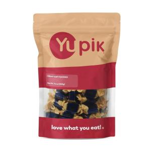 Yupik Creamy Soft Toffees 17.6 oz (1.1 lb), Smooth & Chewy Caramel Candies, Individually Wrapped, Ideal for Snacking & Gifting(15.5 cm x 7.5 cm x 23.3 cm)