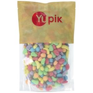 Yupik Mini Sour Fruit Mix, 2.2 lb (35.2 oz), Non-GMO Colorful Gummy Fruit Salad with Juicy Pears, Bananas, Oranges, & More, Dusted in Sour Sugar for a Zingy Sweet Treat