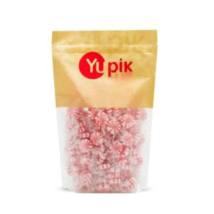 Yupik Red Pinwheel Mints, 2.2 lb (35.2 oz), Gluten-Free, Hard Candies, Individually Wrapped, Refreshing Sweet Minty Flavor, Classic Treat, Delicious Snacks, Ideal for Gifting & Holidays(2.2 Pound (Pack of 1))