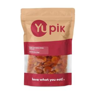 Yupik Sweet & Tangy Dried Apricots 2.2 lb (35.3 Oz), Sun-Dried Whole Fruits, Naturally Sweet & Plump, No Added Sugar or Oil, Source of Fiber & Iron, Tender & Chewy Snack for Baking, Cooking, or On-the-Go